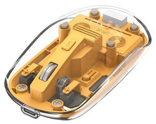Миша XO M12 BT, Прозоро-жовтий