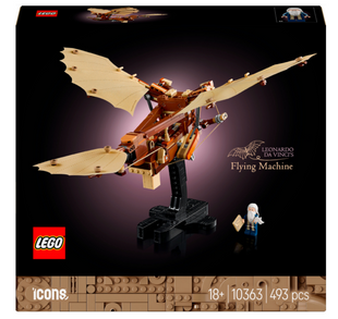 Конструктор LEGO Icons Летательный аппарат Леонардо да Винчи