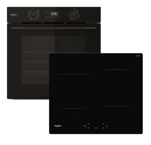 Электродуховка Whirlpool OMSR58CU1SB+Индукционная панель Whirlpool WSQ4860NE