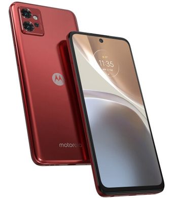Смартфон Motorola G32 6/128GB Satin Maroon (PAUU0026RO)