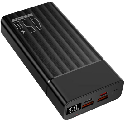 Портативное зарядное устройство Yenkee YPB 2145 - 20000 mAh PD 45W (Black)