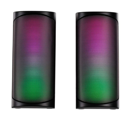 Акустическая система 2E PCS231 RGB Matrix,2.0,USB,Black