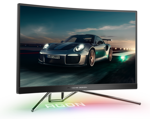 Монітор Aoc 27" PD27 VA Curved QHD 240Hz 0.5ms HDR HDMI DP USB MM