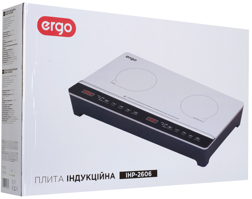 Плитка індукційна Ergo IHP-2606 Білий