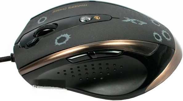 Миша A4Tech F3 USB Black