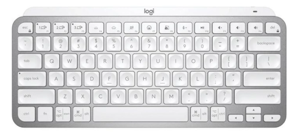 Клавиатура LogITech MX Keys Mini For Business-PALE GREY-US