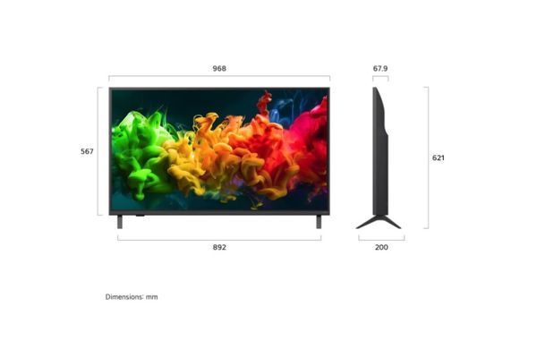 Телевізор LG 43QNED80B6B