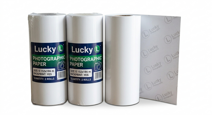 Фотопапiр FUJI Eurolight L 0.203x124 x2рул Nob