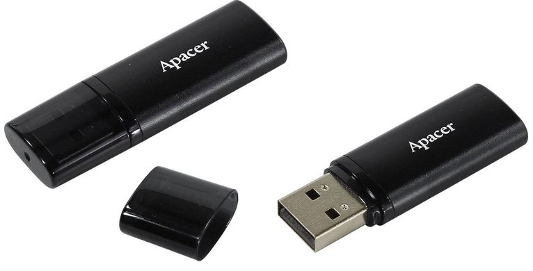 флеш-драйв ApAcer 32GB USB 3.1 AH25B Black