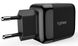 Мережевий зарядний пристрій T-Phox Classic 24W 1xTYPE-C + 2xUSB Black фото 2