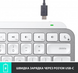 Клавіатура LogITech MX Keys Mini For Business-PALE GREY-US фото 9