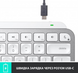 Клавиатура LogITech MX Keys Mini For Business-PALE GREY-US фото 9