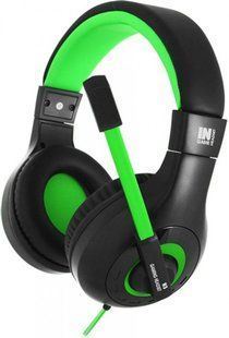 Наушники Gemix N3 Black-Green