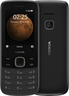 Мобільний телефон Nokia 225 4G Dual SIM (чорний) TA-1276