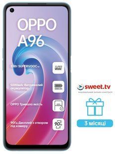 Смартфон Oppo A96 6/128GB (sunset blue)