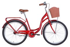Велосипед 26" Dorozhnik AQUAMARINE 2021 (бордовый)