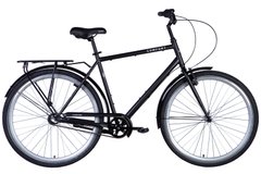 Велосипед ST 28" Dorozhnik COMFORT MALE с багажником задн St с крылом St 2024 (черный (м))