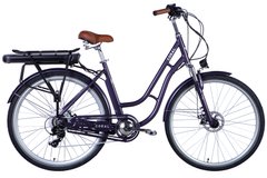 Электровелосипед 28" Dorozhnik eCORAL рама-19" 48B 12.5А*ч 500Вт задн. темно-серый 2024