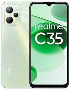 Смартфон Realme C35 4/64GB (RMX3511) Glowing Green