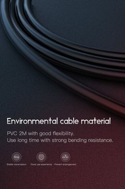 кабель T-Phox Nets T-L801 Lightning - 2m (Білий)