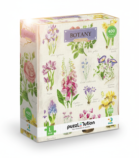 Пазл DoDo Botany Easy-L Цветочный сад 400 элементов