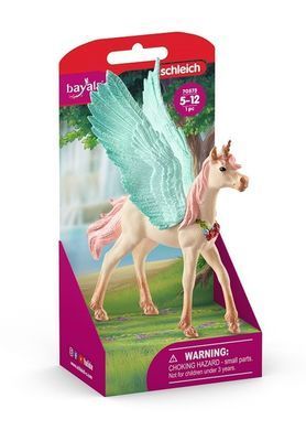 Игрушка фигурка Schleich Украшенный единорог Пегас