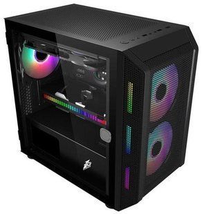Корпус 1Stplayer D3-3F2-PLUS Black без БП