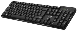 Клавіатура Genius KB-7100X USB, Black, UKR