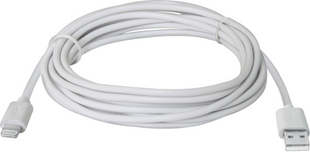 Кабель Defender ACH01-10BH USB(AM)-Lightning White 3m, Blister
