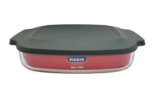 Форма для запікання Magio MG-1269 з кришкою 2.7 л (1269MG)