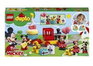 Конструктор LEGO DUPLO Праздничный поезд Микки и Минни