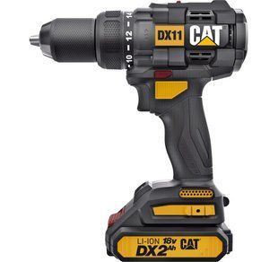 Аккумуляторная бесщеточная дрель-шуруповерт CAT DX11