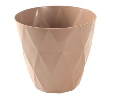 Вазон VIOLET HOUSE 0201 PRIZMA CAPPUCCINO с внут. сливом воды 7 л
