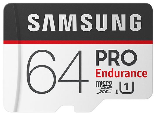 Картка пам'ятi Samsung microSDXC 64GB PRO Endurance UHS-I (R100,W30MB/s) (MB-MJ64GA/RU)