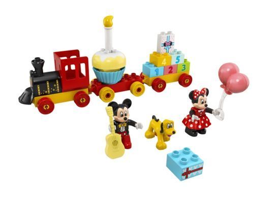 Конструктор LEGO DUPLO Святковий потяг Міккі та Мінні
