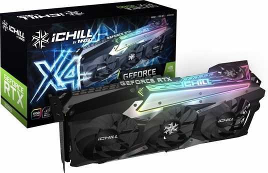 ᐉ Видеокарта Inno3d GeForce RTX 3080 iChill BLACK 10GB GDDR6 (LHR