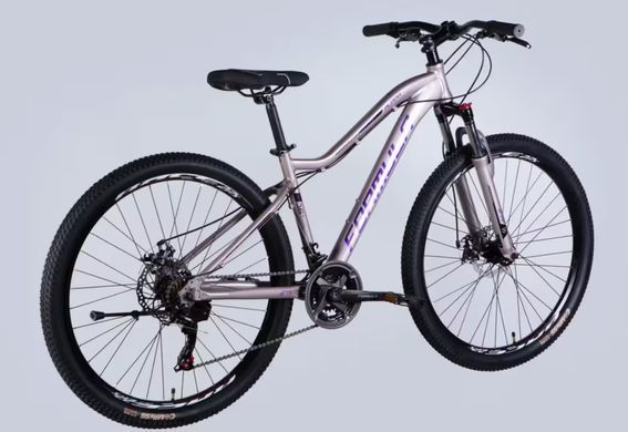 Велосипед AL 27.5" Formula ALPINA DD FR рама-16" серебристо-фиолетовый 2026