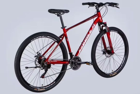Велосипед AL 29" Formula MOTION DD FR рама-19" червоний з сірим 2026