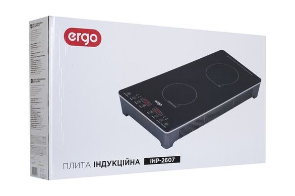 Плитка індукційна Ergo IHP-2607 Чорний