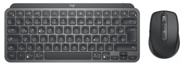 IT набор LogITech MX Keys Mini Combo for Business, США, Graphite (920-011061)
