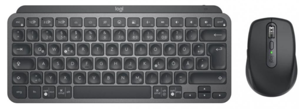 IT набір LogITech MX Keys Mini Combo for Business, US, Graphite (920-011061)