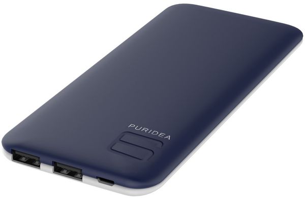 Портативний зарядний пристрій Puridea S4 6000mAh Li-Pol Rubber Blue & White