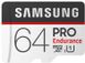 Карта памяти Samsung microSDXC 64GB UHS-I U1 PRO Endurance (MB-MJ64GA / RU) + SD адаптер фото 2