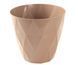 Вазон VIOLET HOUSE 0201 PRIZMA CAPPUCCINO с внут. сливом воды 7 л фото 2