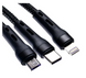 Кабель GTL 3-in-1 USB to Lightning+Micro+Type-C 200W 1.2м WL-1441 фото 2