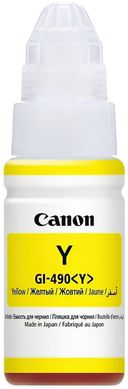 Чернило Canon GI-490 Pixma G1400/G2400/G3400 Yellow