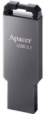 Flash Drive ApAcer AH360 16GB (AP16GAH360A-1) Ashy