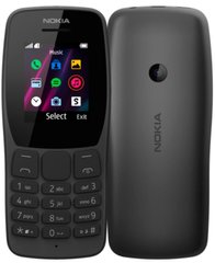 Мобільний телефон Nokia 110 Dual Sim (16NKLB01A07) Black
