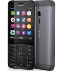 Мобільний телефон Nokia 230 Dual Dark Silver/Black (чорний)