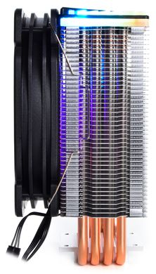 Вентилятор Qube Кулер проц. QB-OL1400 (92mm/4pin/3pin 5V ARGB)